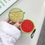 Wholesale Cute Design Cartoon Silicone Cover Skin for Airpod (1 / 2) Charging Case (Lime)